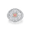 RichandRare-COLLECTOR-PINK DIAMOND, MOTHER-OF-PEARL AND DIAMOND 'CONSTELLATION' RING